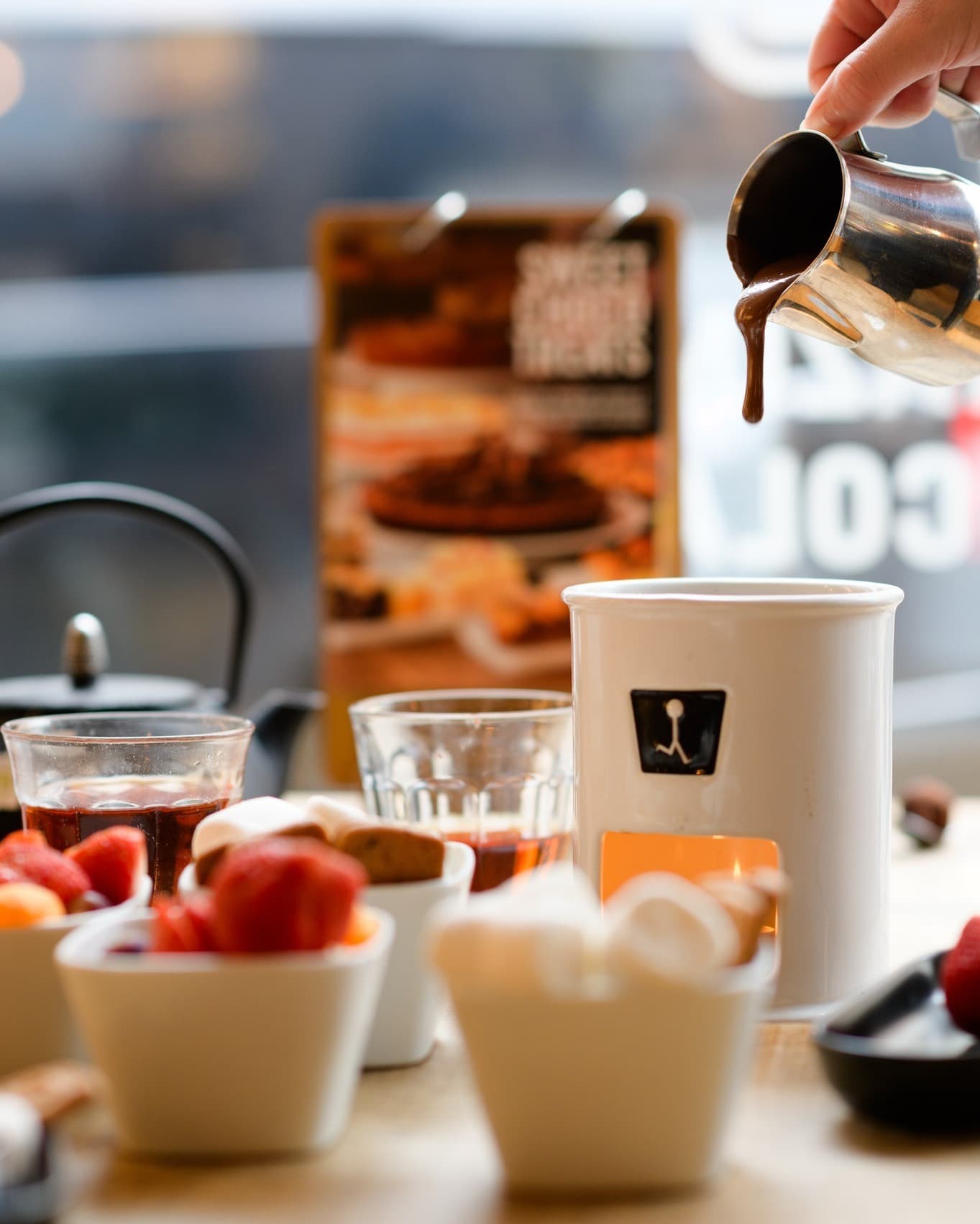 Chocolade Fondue